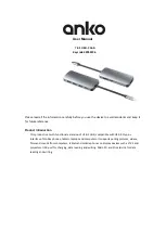 Предварительный просмотр 1 страницы anko 42953296 User Manual