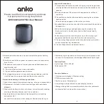 Предварительный просмотр 1 страницы anko 42963462 User Manual