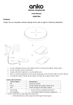 Предварительный просмотр 1 страницы anko 42967354 User Manual