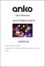 Предварительный просмотр 1 страницы anko 42997610 User Manual