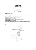 Предварительный просмотр 1 страницы anko 43030651 Instruction Manual