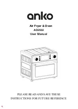 Preview for 1 page of anko AO2502 User Manual