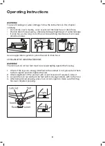 Предварительный просмотр 8 страницы anko ATLW55G Instruction Manual