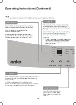 Предварительный просмотр 12 страницы anko ATLW55G Instruction Manual