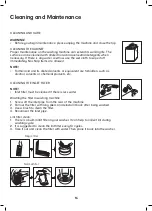 Предварительный просмотр 16 страницы anko ATLW55G Instruction Manual