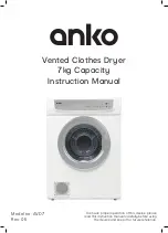 anko AVD7 Instruction Manual preview