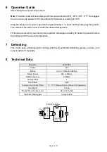 Предварительный просмотр 9 страницы anko BCW-50A User Manual