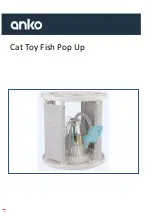 Предварительный просмотр 1 страницы anko Cat Toy Fish Pop Up Manual