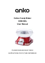 anko CCM-500L User Manual preview