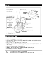 Предварительный просмотр 4 страницы anko CFXB50-B Instruction Manual