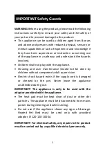 Preview for 2 page of anko CWD40*40-1X-12 User Manual