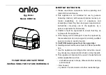 Предварительный просмотр 1 страницы anko EB6013A Manual