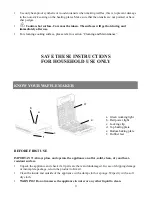 Preview for 3 page of anko FS-2868 User Manual