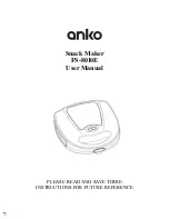 anko FS-8010E User Manual preview