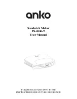 anko FS-8016-T User Manual предпросмотр