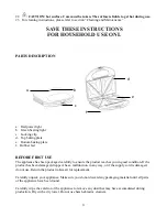 Preview for 3 page of anko FS-8016-T User Manual