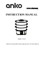 Preview for 1 page of anko FS1151 Instruction Manual