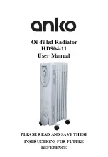 Preview for 1 page of anko HD904-11 User Manual