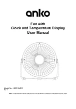 Предварительный просмотр 1 страницы anko HEG10LED User Manual