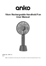 Предварительный просмотр 1 страницы anko HEG11C User Manual