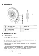 Предварительный просмотр 6 страницы anko HEG8LEDRL User Manual