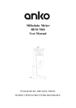 anko HSM-706S User Manual preview