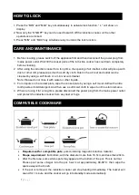 Preview for 7 page of anko IC3742-SA Instruction Manual