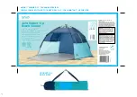 anko Jolla Instant-Up Beach Shelter Instruction Manual preview