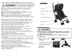 Preview for 2 page of anko LAYBACK UMBRELLA STROLLER Instruction Manual