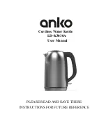 Preview for 1 page of anko LD-K3030A User Manual