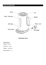 Предварительный просмотр 2 страницы anko LD-K3068 User Manual