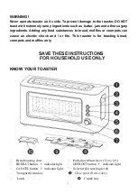 Предварительный просмотр 4 страницы anko LD-T1002 User Manual