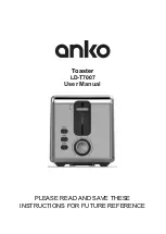 Предварительный просмотр 1 страницы anko LD-T7007 User Manual