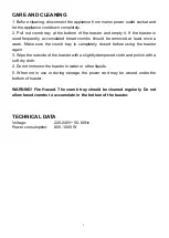 Preview for 6 page of anko LD-T7007 User Manual