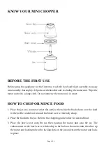 Предварительный просмотр 4 страницы anko MC365K-SA User Manual