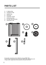 Preview for 2 page of anko Metal Gate Quick Start Manual