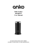 anko SB-0802C1 User Manual предпросмотр