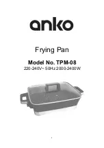 anko TPM-08 Manual предпросмотр