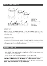 Preview for 5 page of anko WBL-2105 User Manual