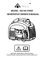 ANLU AG-HA-1000D Owner'S Manual preview