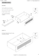 Preview for 9 page of Anmytek H0010 Assembly And Care Manual