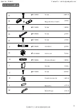 Предварительный просмотр 3 страницы Anmytek Middle Century Media H0043 Assembly And Care Manual