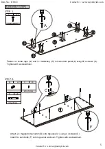 Предварительный просмотр 5 страницы Anmytek Middle Century Media H0043 Assembly And Care Manual