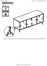 Предварительный просмотр 9 страницы Anmytek Middle Century Media H0043 Assembly And Care Manual