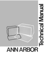 Ann Arbor AMBASSADOR Technical Manual preview