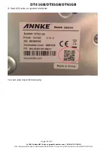 Предварительный просмотр 10 страницы annke DT41GB How To Connect