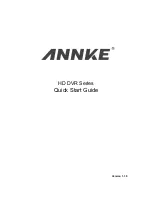 Preview for 1 page of annke HD SERIES Quick Start Manual