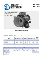 Annovi Reverberi AR 1053 Instruction Manual предпросмотр