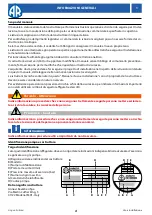 Предварительный просмотр 4 страницы Annovi Reverberi AR 303 Instruction Manual