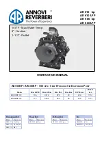 Annovi Reverberi AR 410 bp Instruction Manual предпросмотр